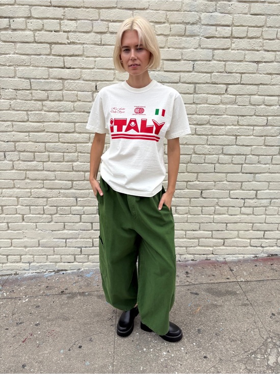 Meals Pants - MEALS Unisex Oversized Chef Pants in Kale Green Size XS VGUC